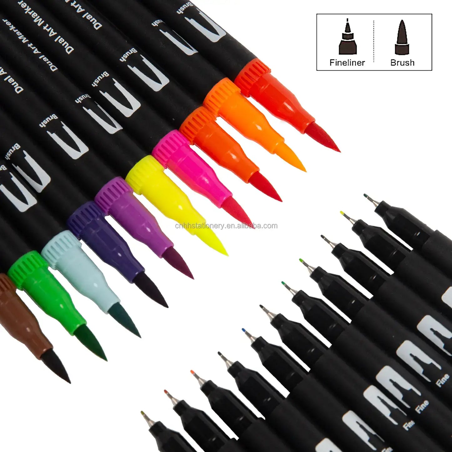 Dual Brush 48 pcs