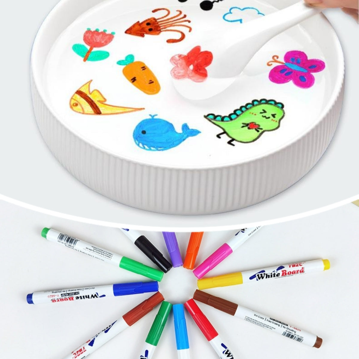 Magical Water Floating 12 Colors + Spoon