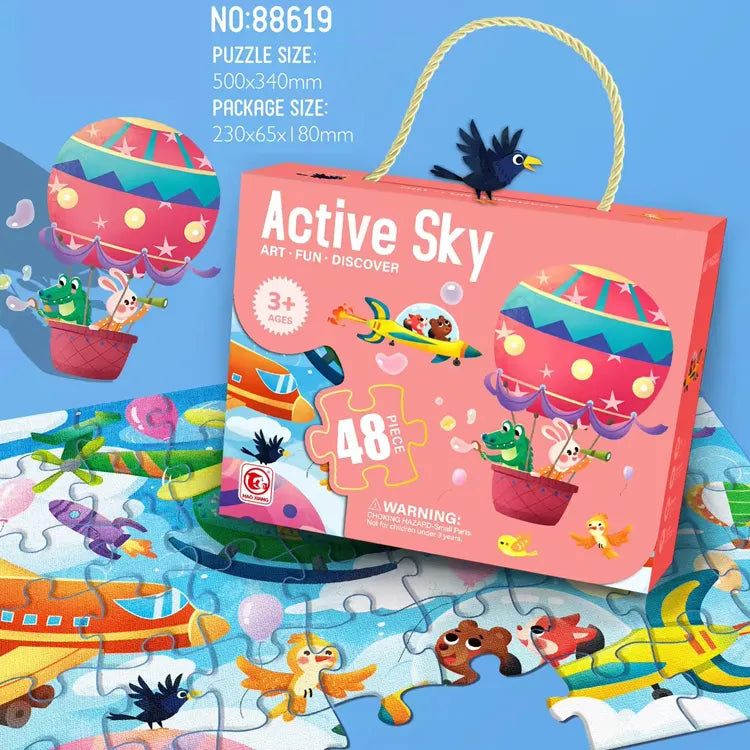 Fun Lab 48pcs Puzzle