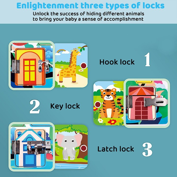 Open Sesame Busy Lock Board