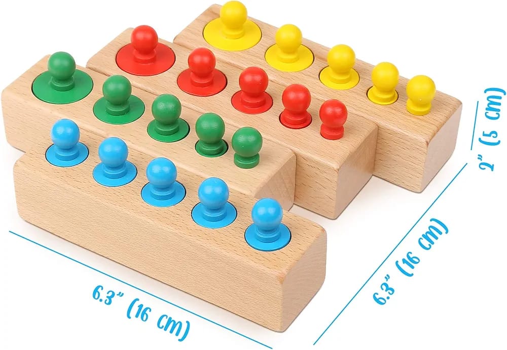 Montessori Knobbed Cylinder