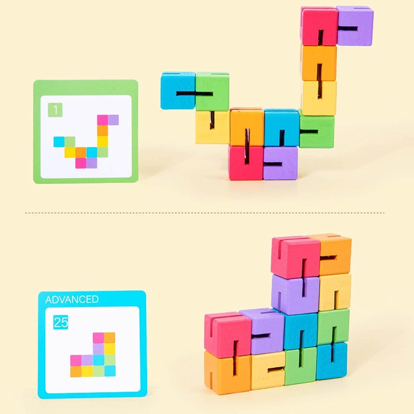 3D building puzzle