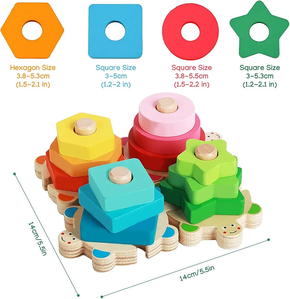 Colorful Wisdom Shape Column