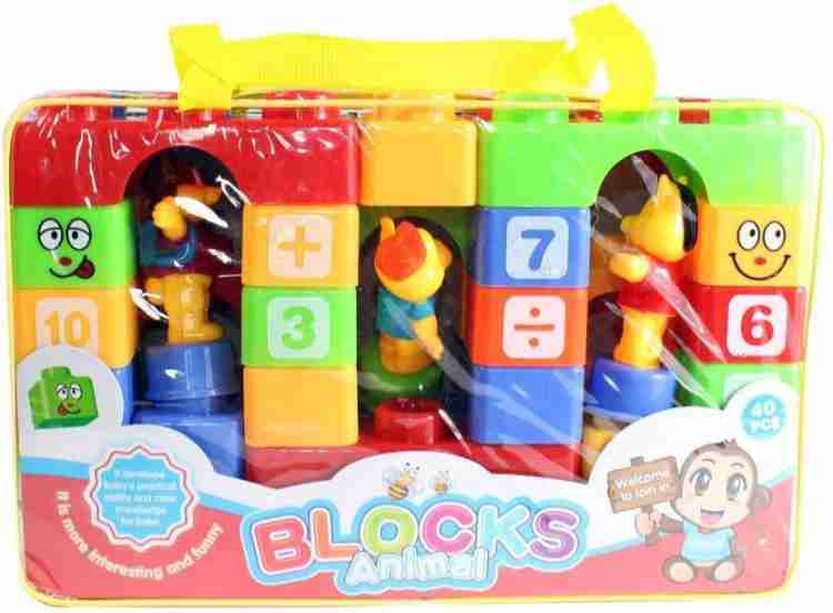 Animal Blocks Bag