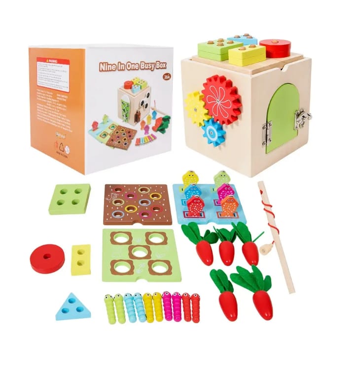 Nine in One Busy Box