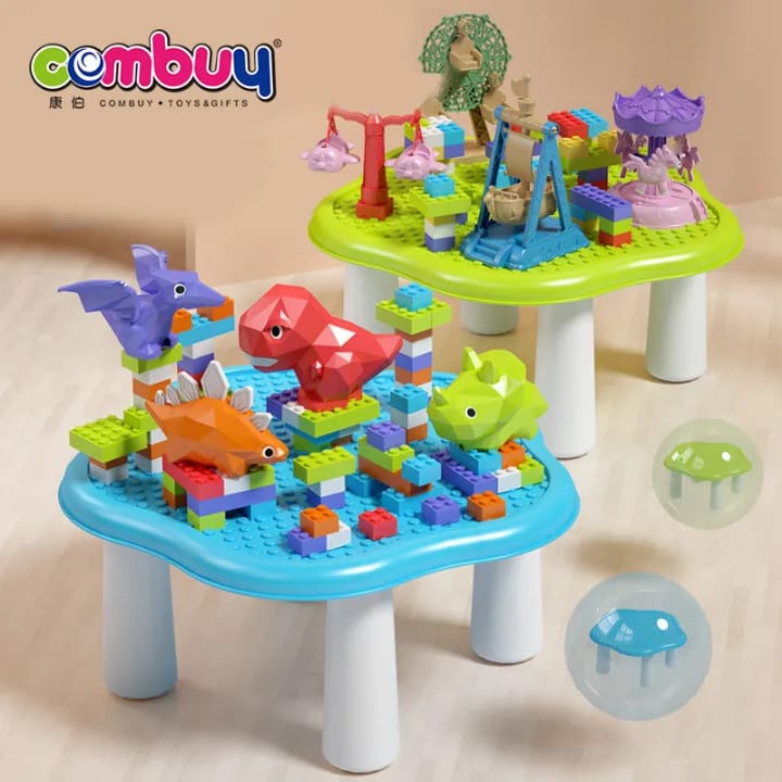 4D Block Dinasour Table