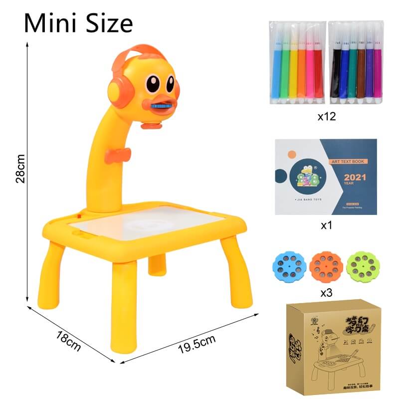 Drawing Board Table Projector