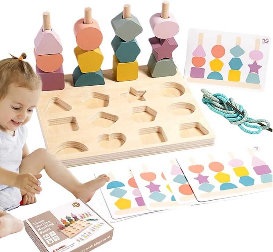Shape Stacking Matching Board