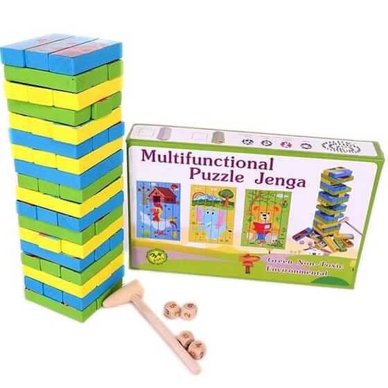 Multifunctional Puzzle Jenga