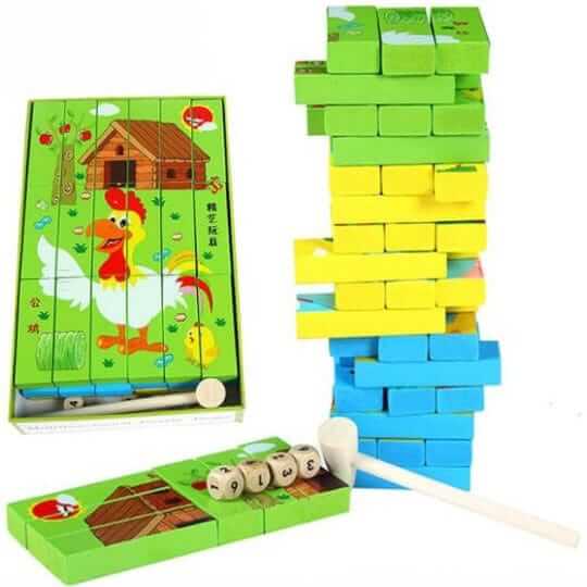 Multifunctional Puzzle Jenga