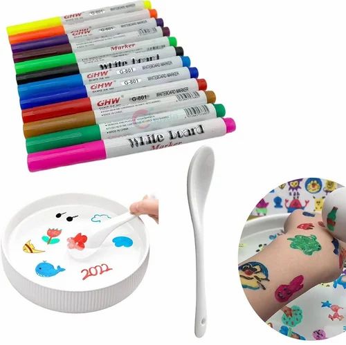 Magical Water Floating 12 Colors + Spoon