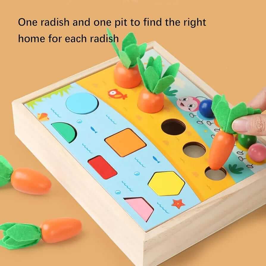 Carrots Paired with Beads