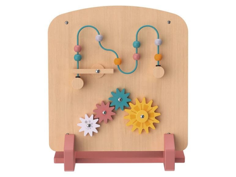 Montessori Wooden Wall Busy Toy