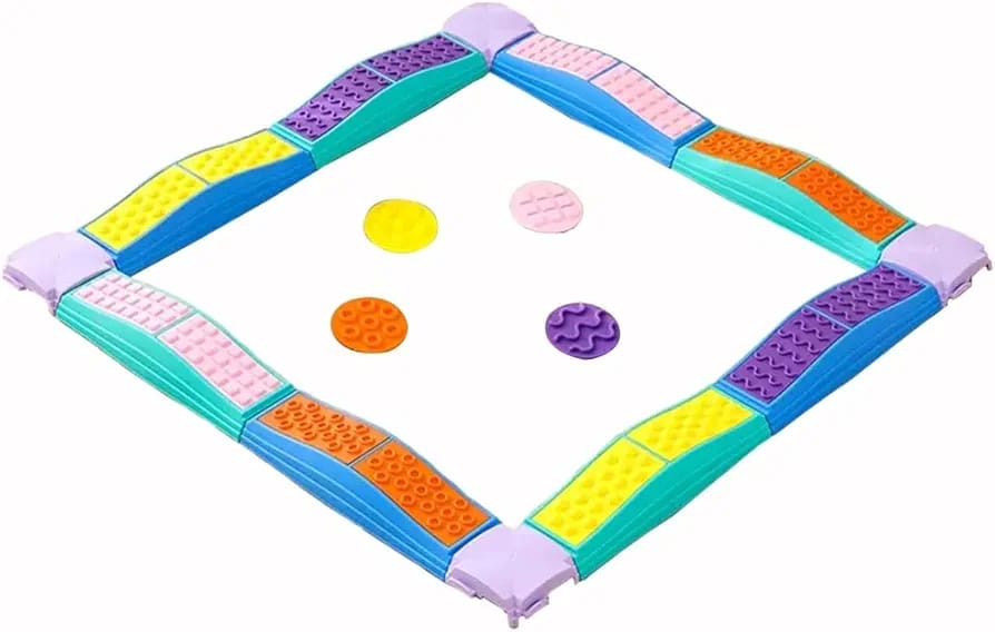 Balance Colored Beams Stepping Stones 8 pcs