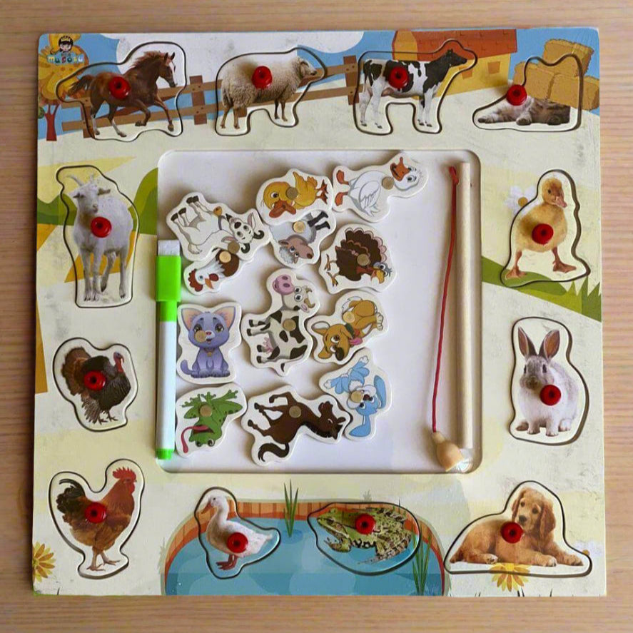 3 in 1 Wooden Puzzle