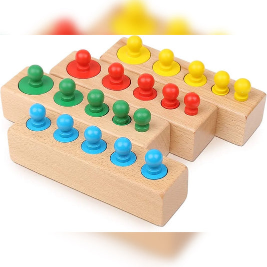 Montessori Knobbed Cylinder