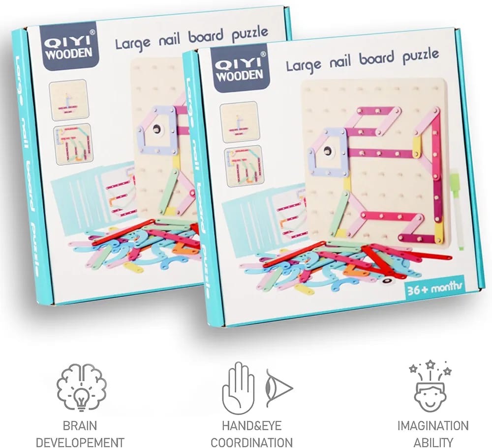 Large Nail Board Puzzle