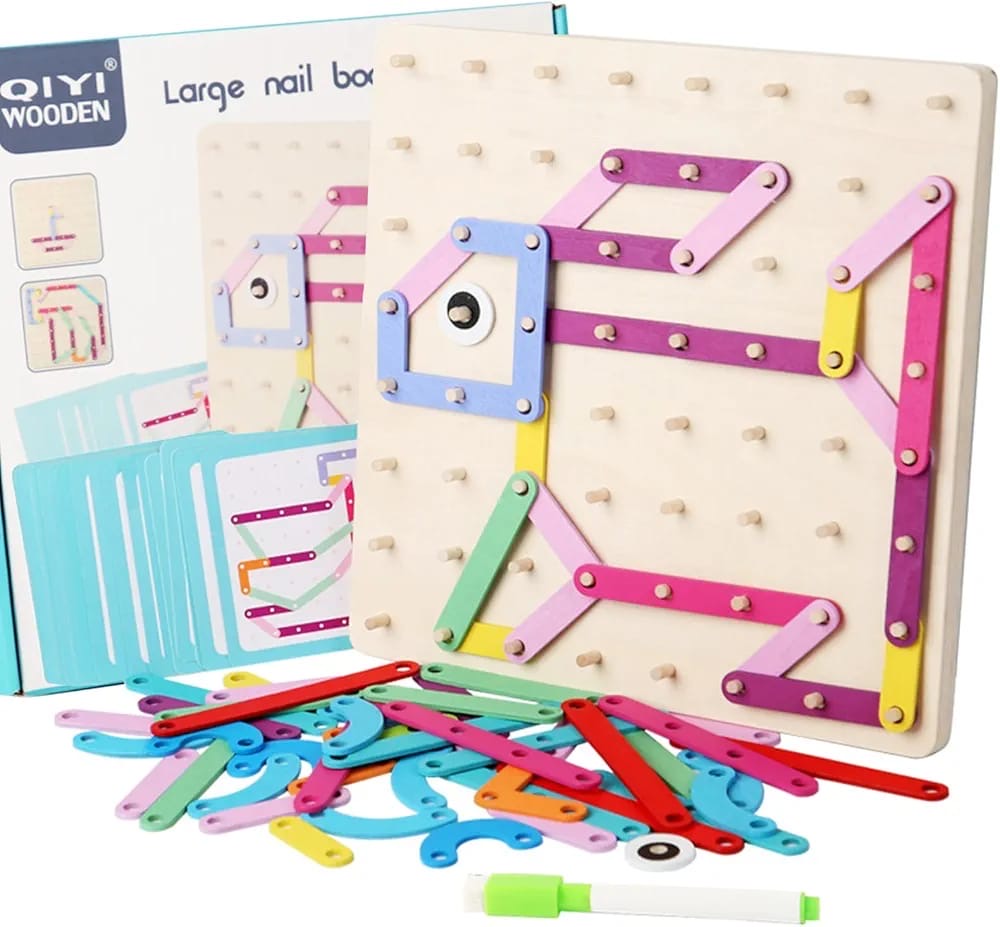Large Nail Board Puzzle