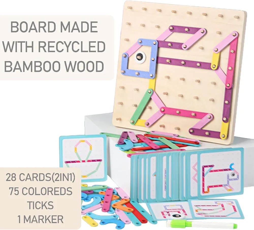 Large Nail Board Puzzle