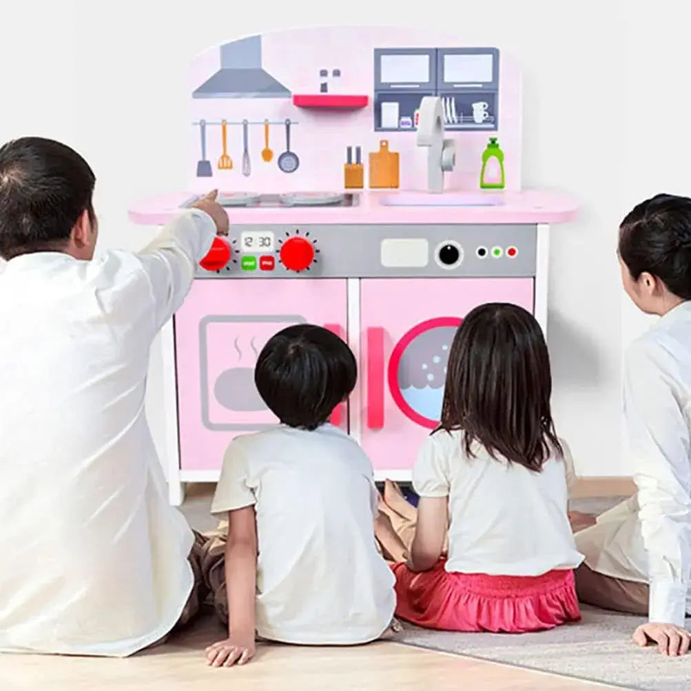 Full Wooden Kitchen Set