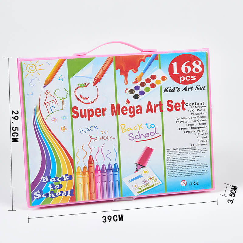Super Mega Art Set 168 pcs