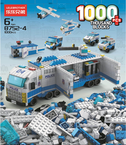 Lego  Police Blocks 1000 pcs
