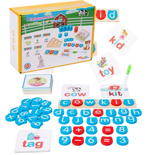 Alphanumeric Spelling of Words