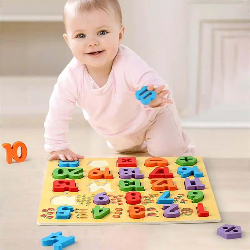 Wooden Numbers Toy
