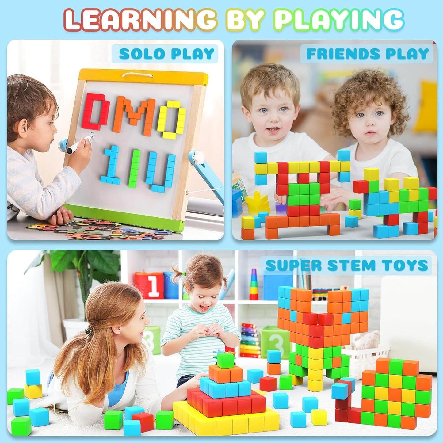 Magnetic Cube 64 pcs