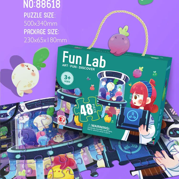 Fun Lab 48pcs Puzzle