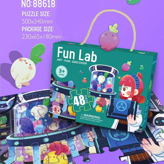 Fun Lab 48pcs Puzzle
