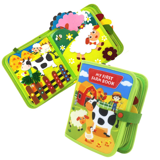 My Farm Baby Book Fabric