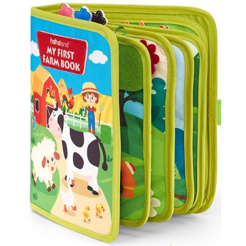 My Farm Baby Book Fabric