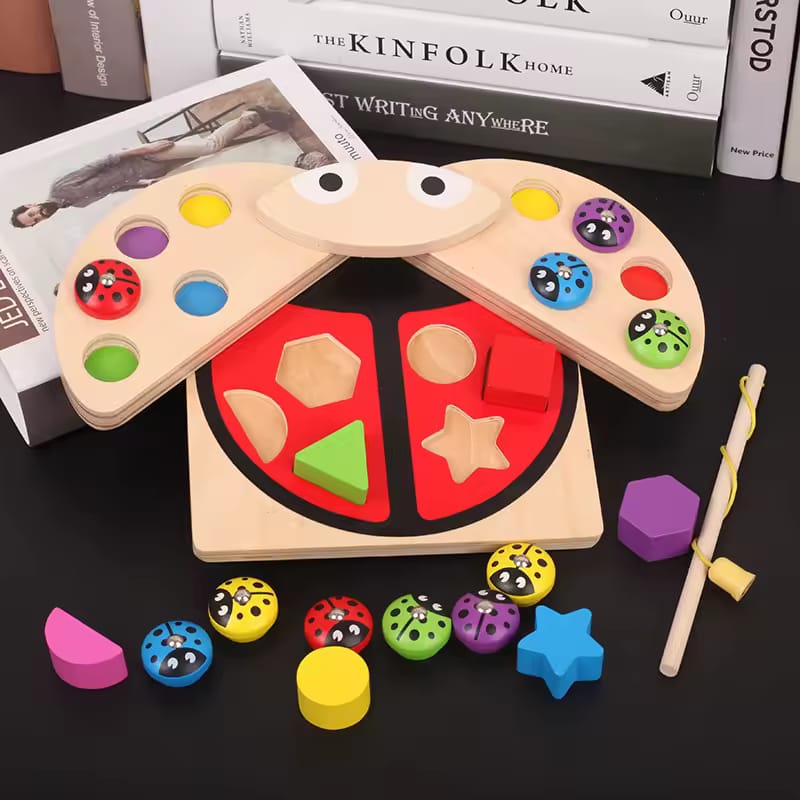 Ladybug Wooden Toy