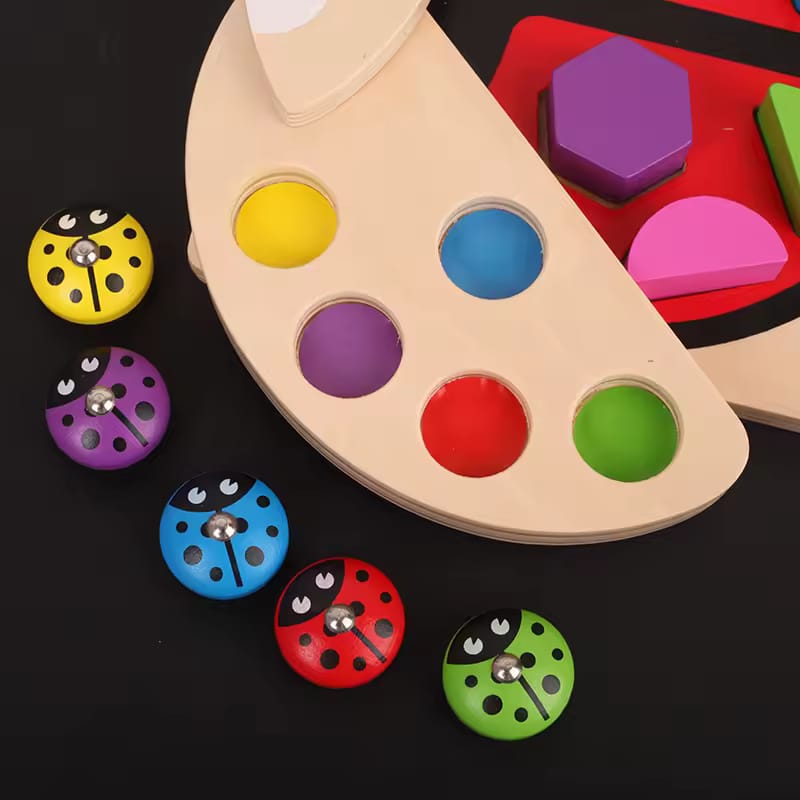 Ladybug Wooden Toy