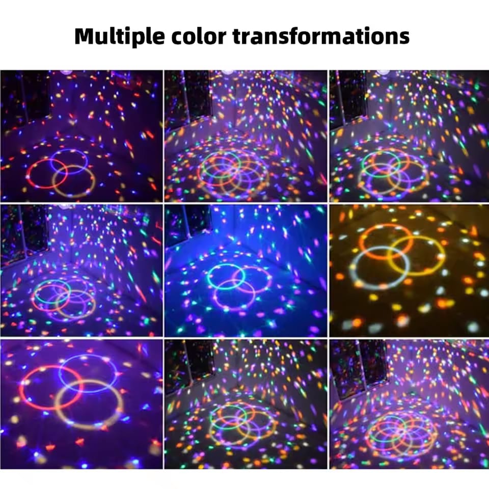 Crystal Magic Ball Light