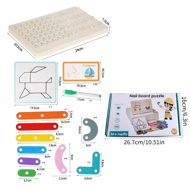 Nail Board Puzzle