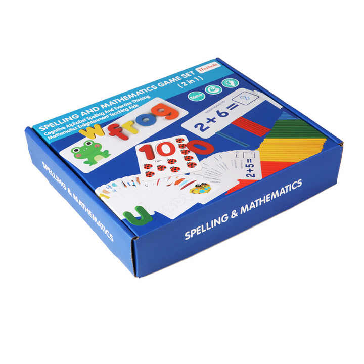 Spelling & Mathematics Game Set 2 in 1