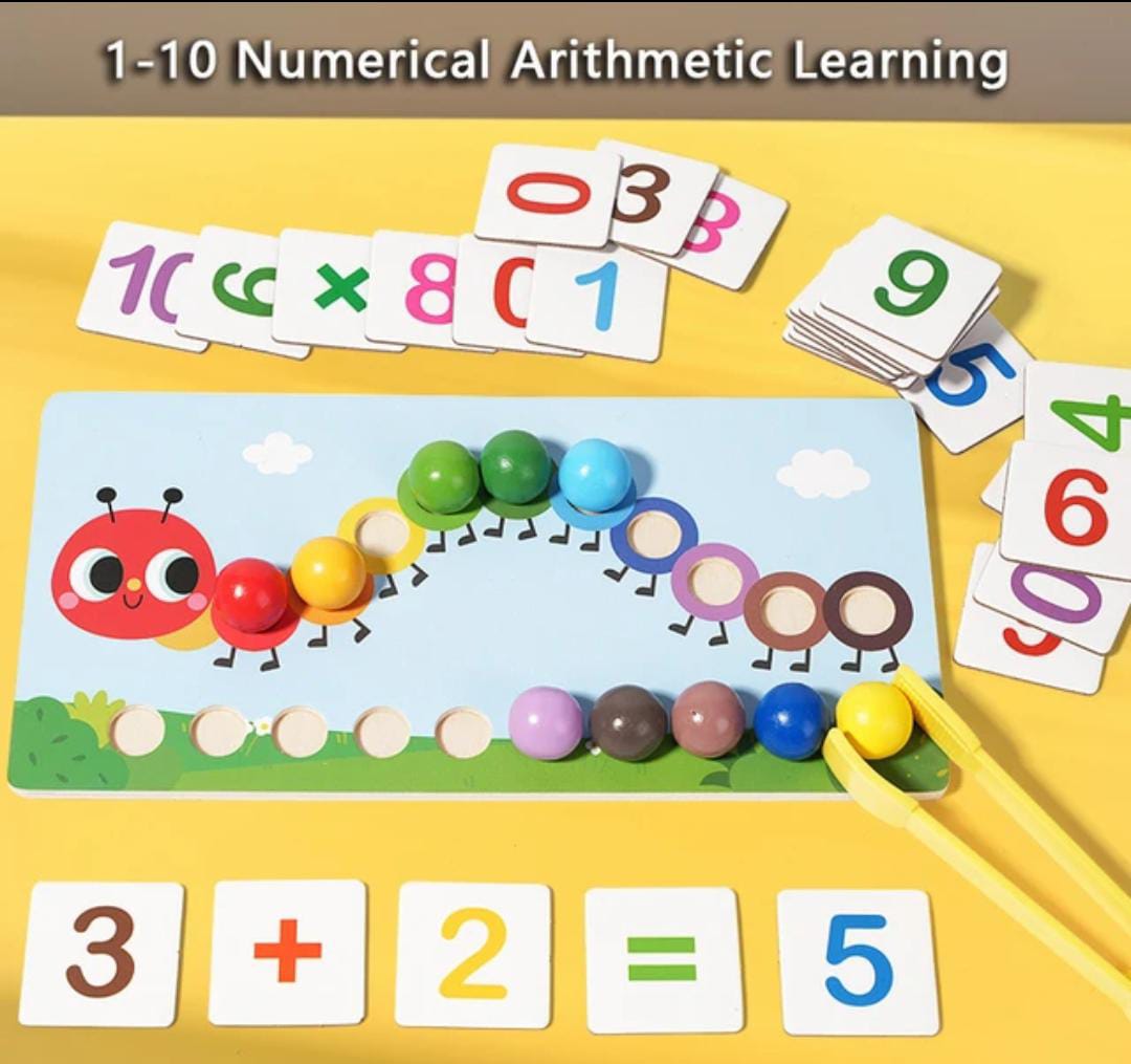 Caterpillar Learning Math