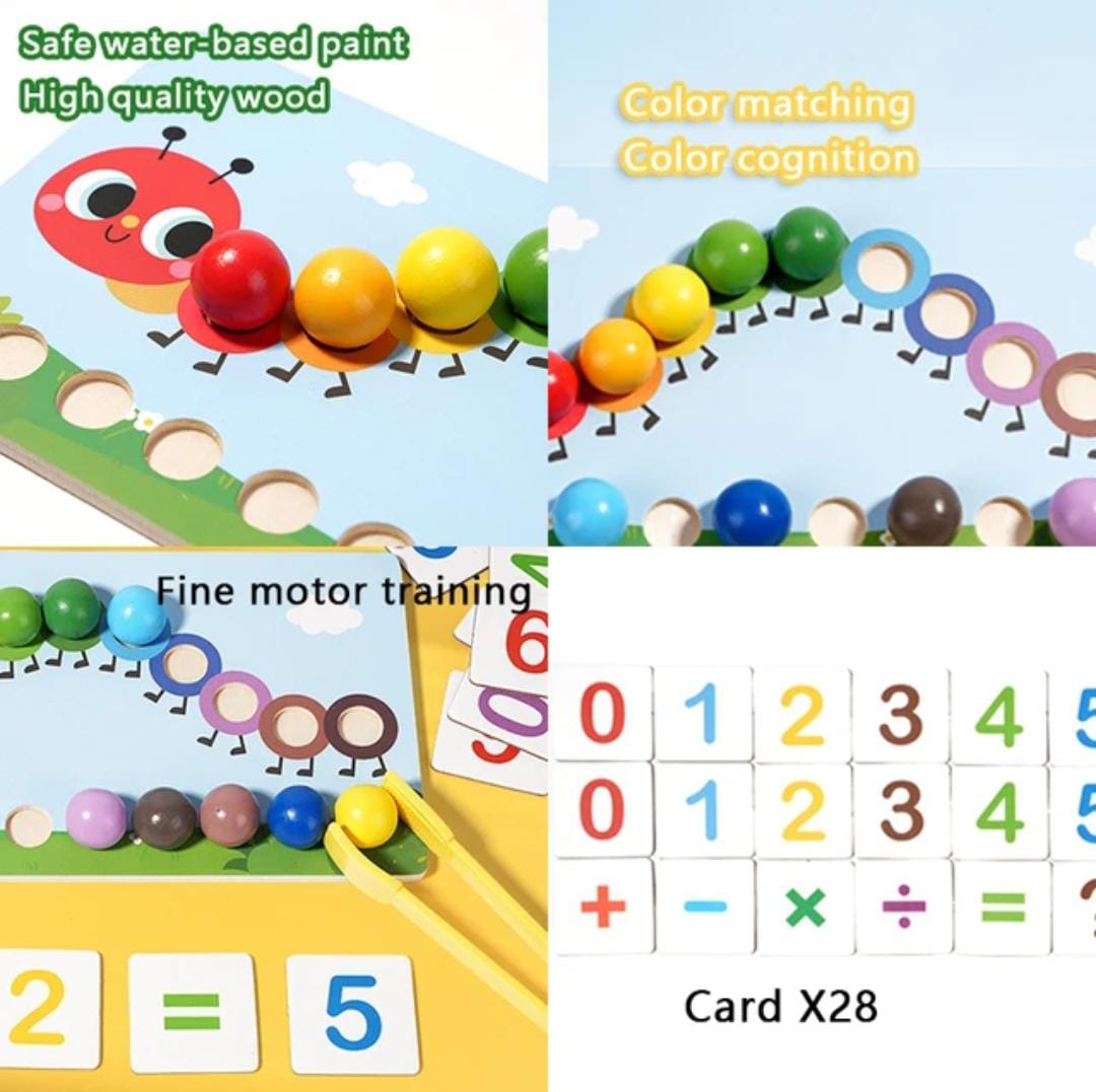 Caterpillar Learning Math