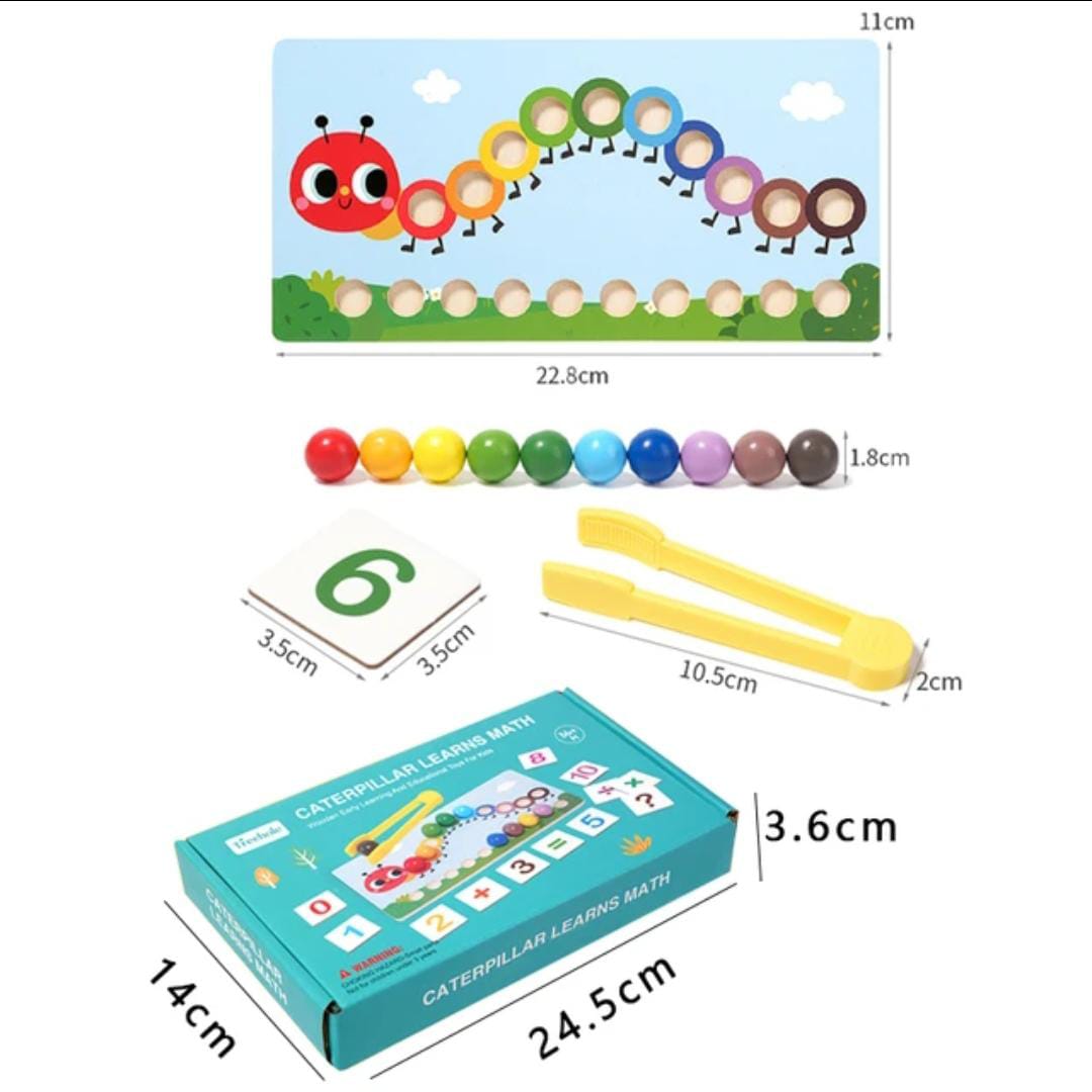 Caterpillar Learning Math