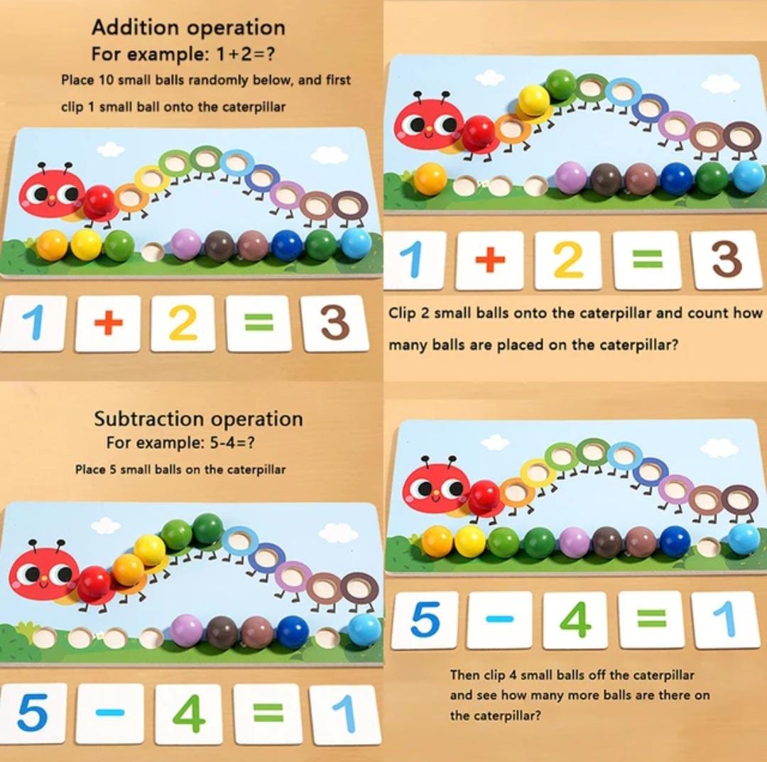 Caterpillar Learning Math
