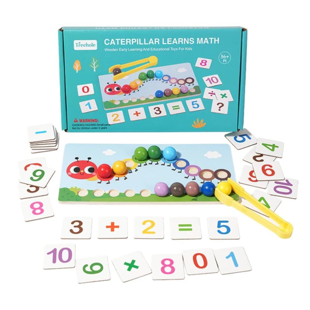 Caterpillar Learning Math