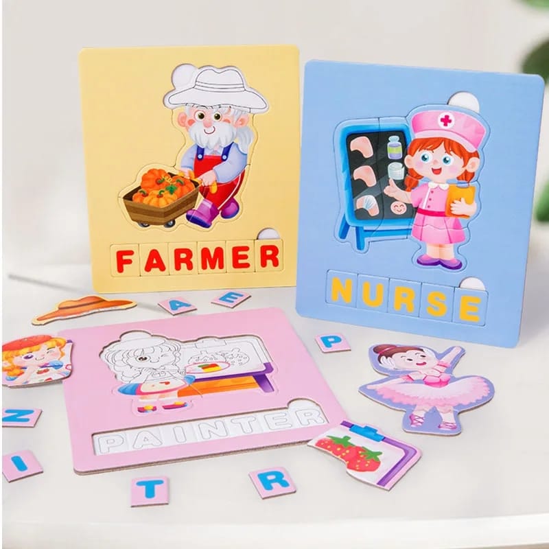 Card Puzzles 6 pcs