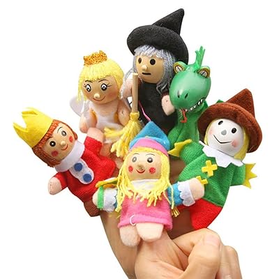 Finger Wooden Puppet Set