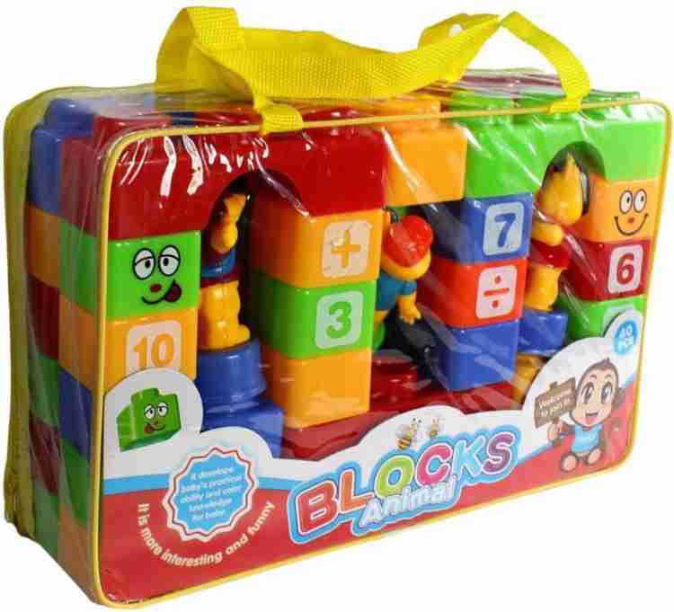 Animal Blocks Bag