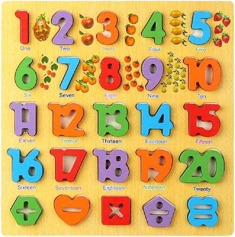Wooden Numbers Toy