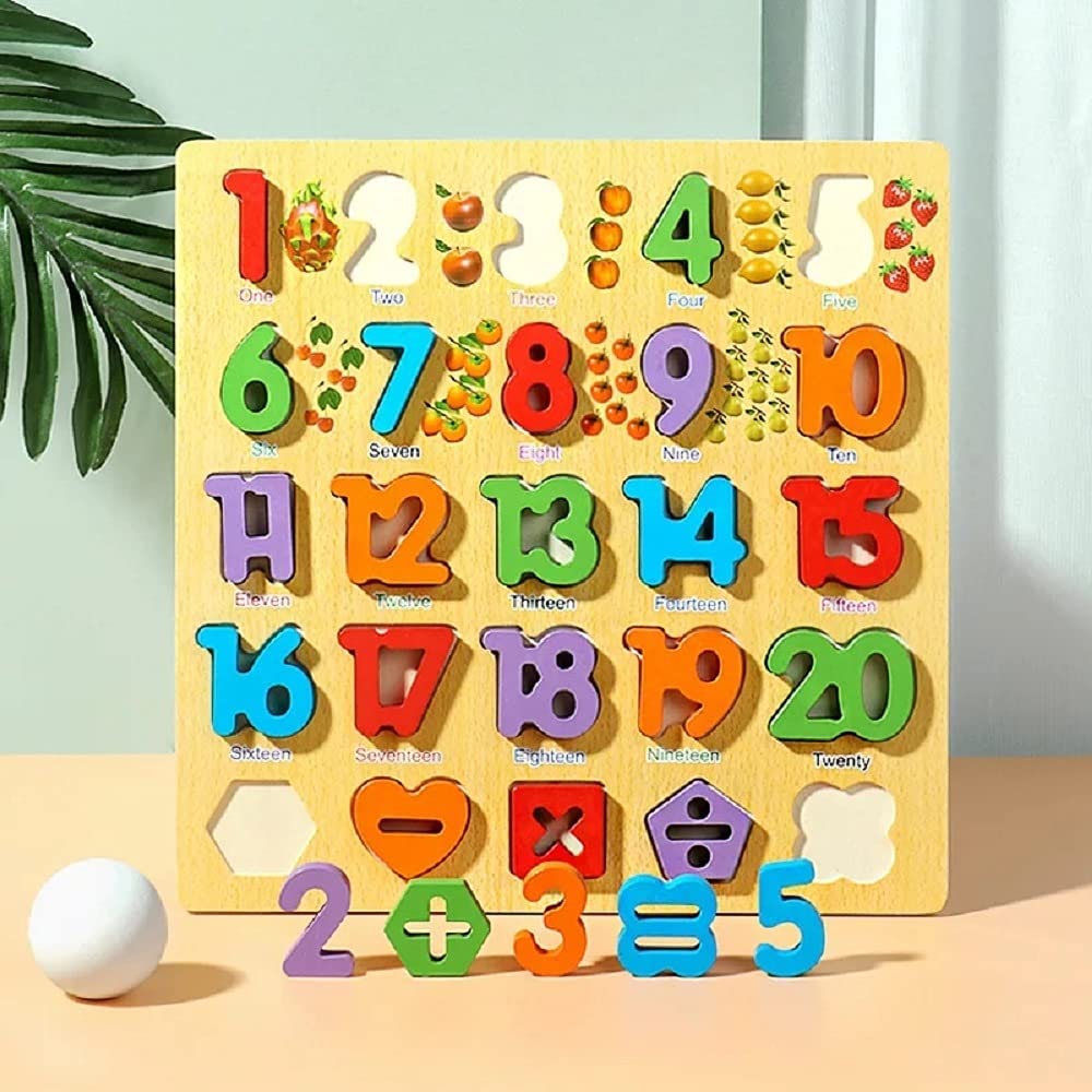 Wooden Numbers Toy