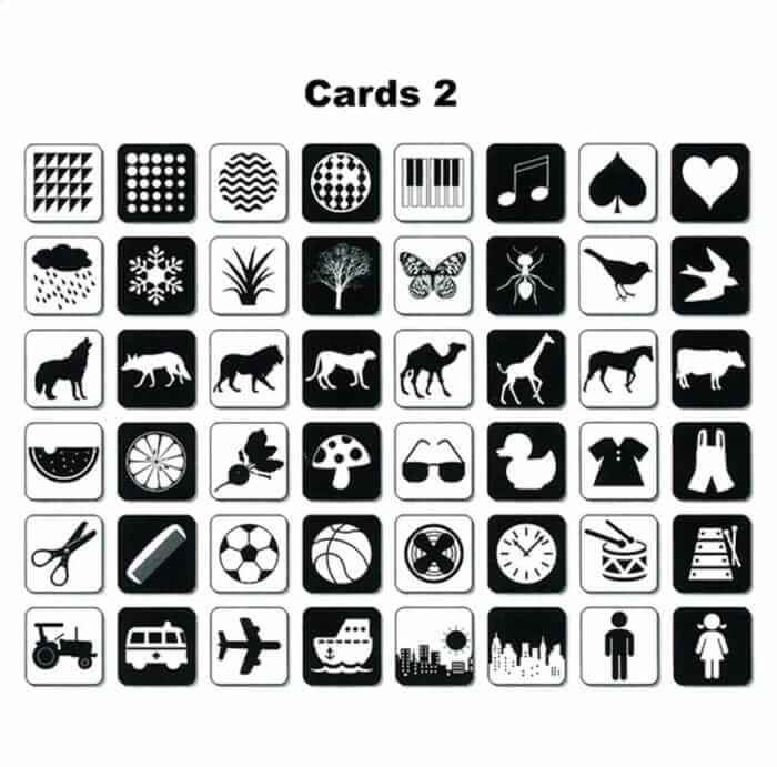 Black & White Cards 2 years
