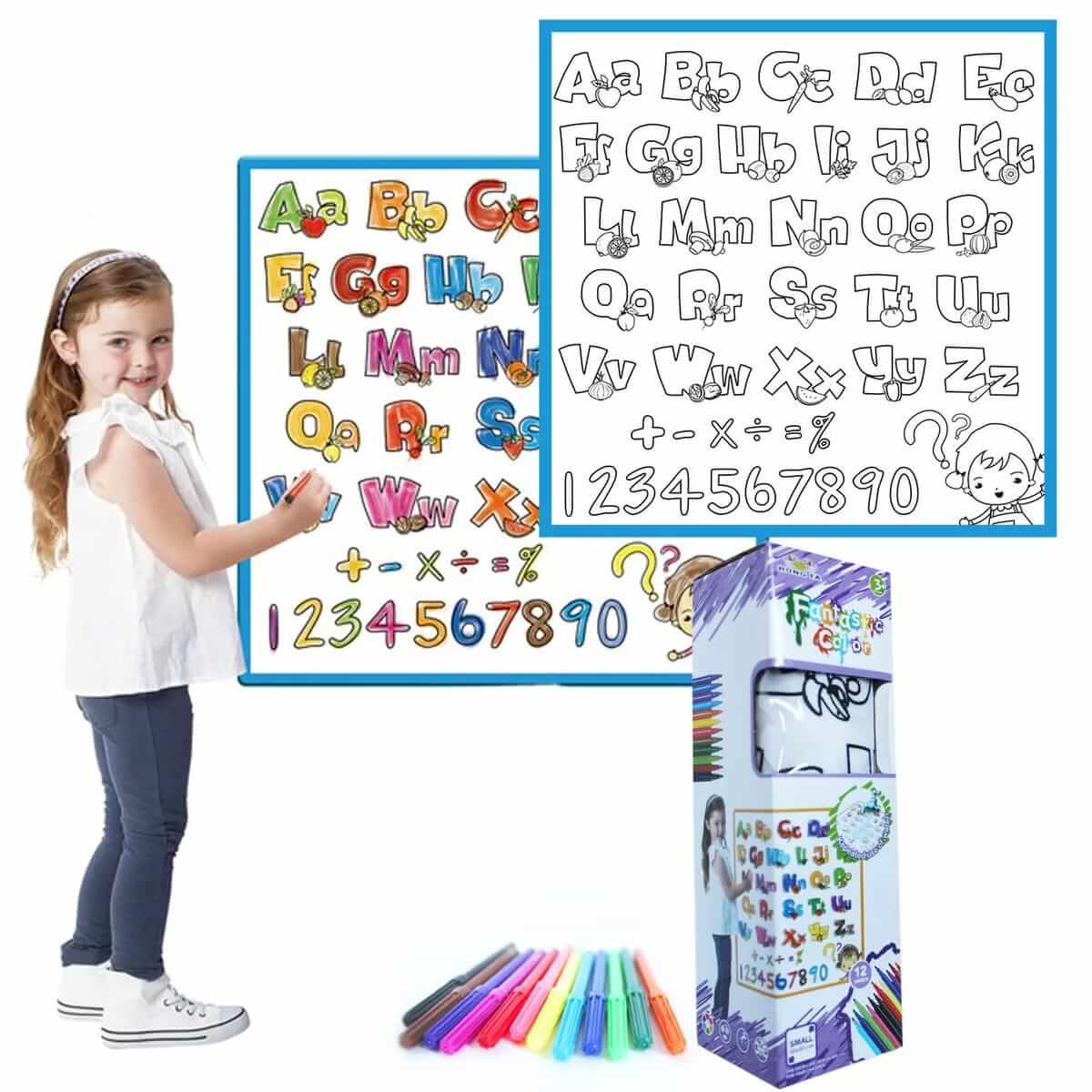 Washable Coloring Mat